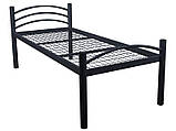 Ліжко підліткове металеве, фото 3