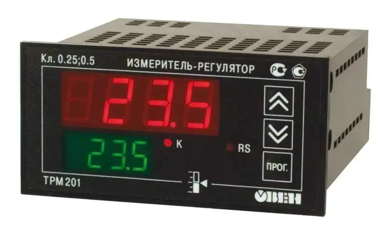 ПИД-регулятор температуры, давления с интерфейсом RS-485 ОВЕН ТРМ210 ...