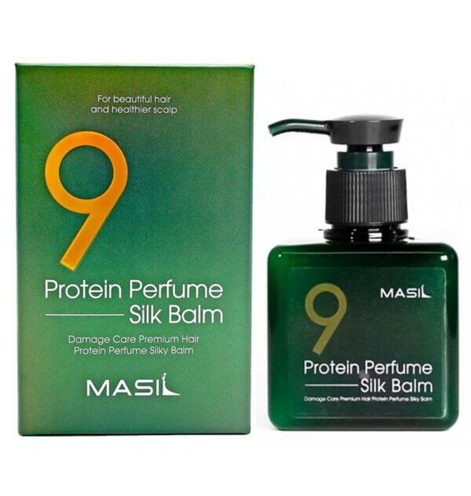 Masil 9 Protein Perfume Silk Balm Незмивний протеїновий Бальзам для пошкодженого волосся, 180 мл