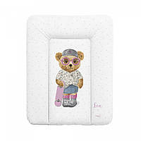 Детский пеленальный матрас 50x70 CebaBaby Fluffy Puffy, Lea