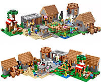 Конструктор Майнкрафт "Деревня" 10531 Minecraft, 1622 детали.