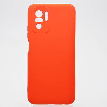 Чохол накладка Full Silicon Cover Full camera для Xiaomi Redmi Note 10/Redmi Note 10s Red