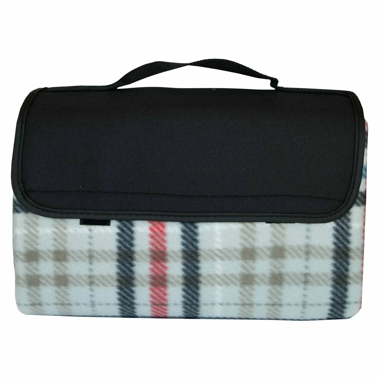 Килимок для пікніка флісовий чорна клітинка Tramp, TRS-057.14, фото 1