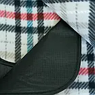 Килимок для пікніка флісовий чорна клітинка Tramp, TRS-057.14, фото 3