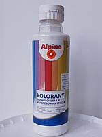 Колорант для дисперсионных красок Alpina Kolorant Weiss (белый) 0,5л