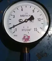 Мановакуумметр МВП4-У (Ассортимент) от -1 до 24 кгс/см2