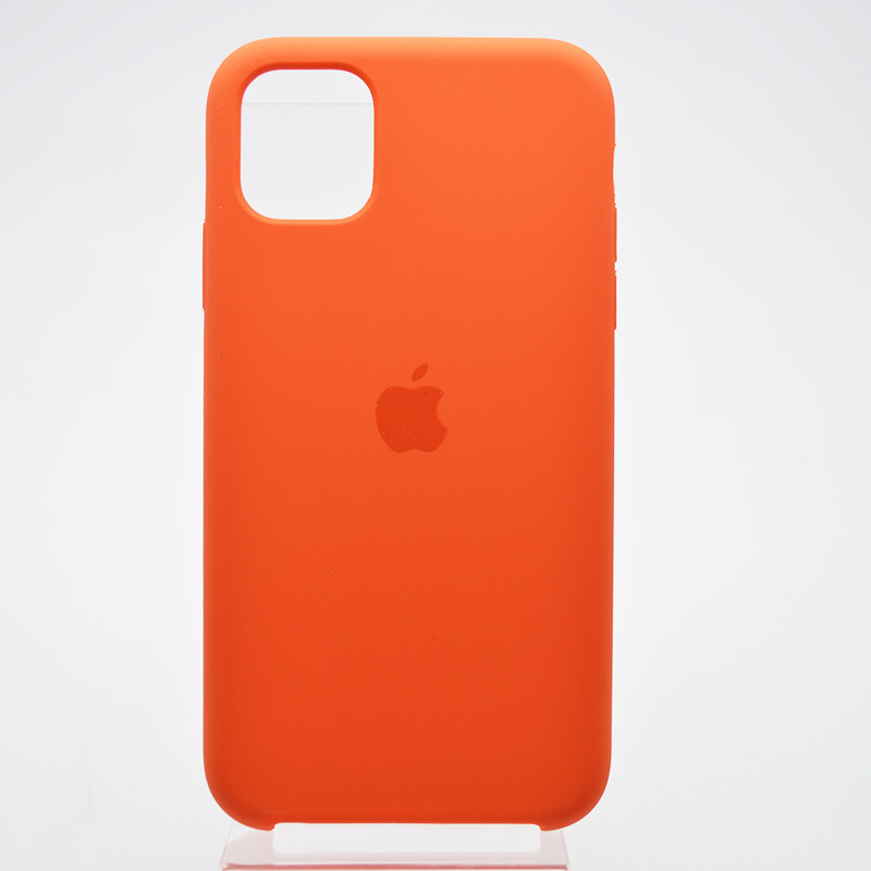 Чохол накладка Silicon Case для iPhone 11 Apricol, фото 1