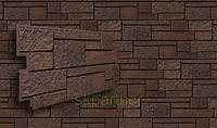 Фасадные и цокольные панели VOX Solid SandStone Dark brown