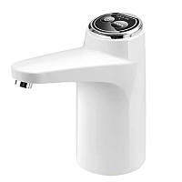 Помпа для води електрична на бутель 19 л з акумулятором і вибором об'єму ePump Premium Limit біла