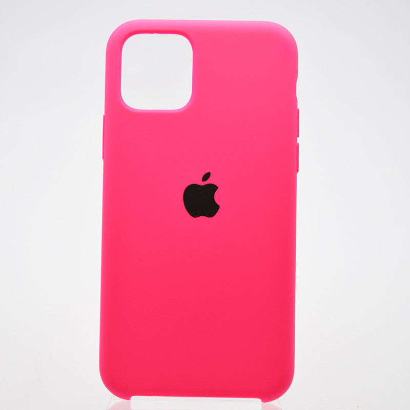 Чохол накладка Silicon Case для iPhone 11 Pro Hot pink, фото 1