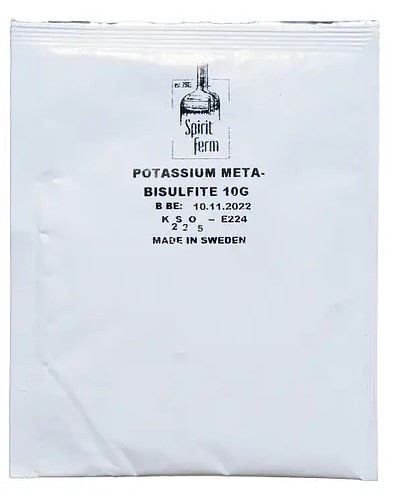 Метабісульфіт калію Spirit Ferm (Potassium metabisulfite) 10g