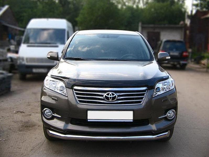 Мухобойка,дефлектор капота Toyota RAV 4 2010-2012 (Sim)