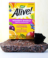 Alive! мультивитаминный энергетический комплекс для женщин, 50 таблеток Nature's Way,