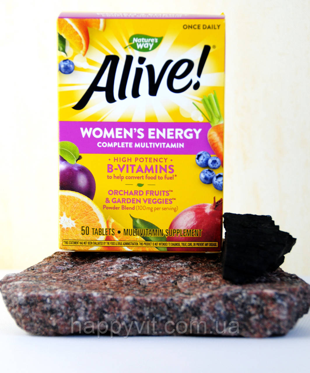 Alive! мультивитаминный энергетический комплекс для женщин, 50 таблеток ...