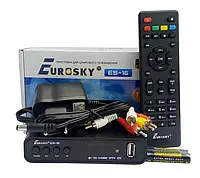 Т2 приставка Eurosky ES 16 DVB-T2 цифровой ресивер