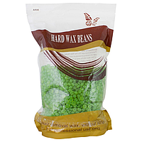 Воск для депиляции горячий пленочный в гранулах Hard Wax Beans АЛОЭ 300 грамм