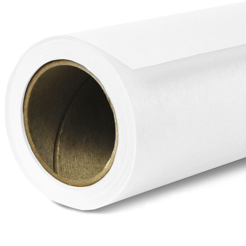 Фон Savage Widetone Pure White 1.36m x 11m / На Складе, фото 1
