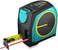 Рулетка Mileseey DT10 Laser Tape Measure 2-In-1 Grey Blue