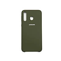 Чехол Jelly Silicone Case Samsung M30/A40s Deep Olive (41)