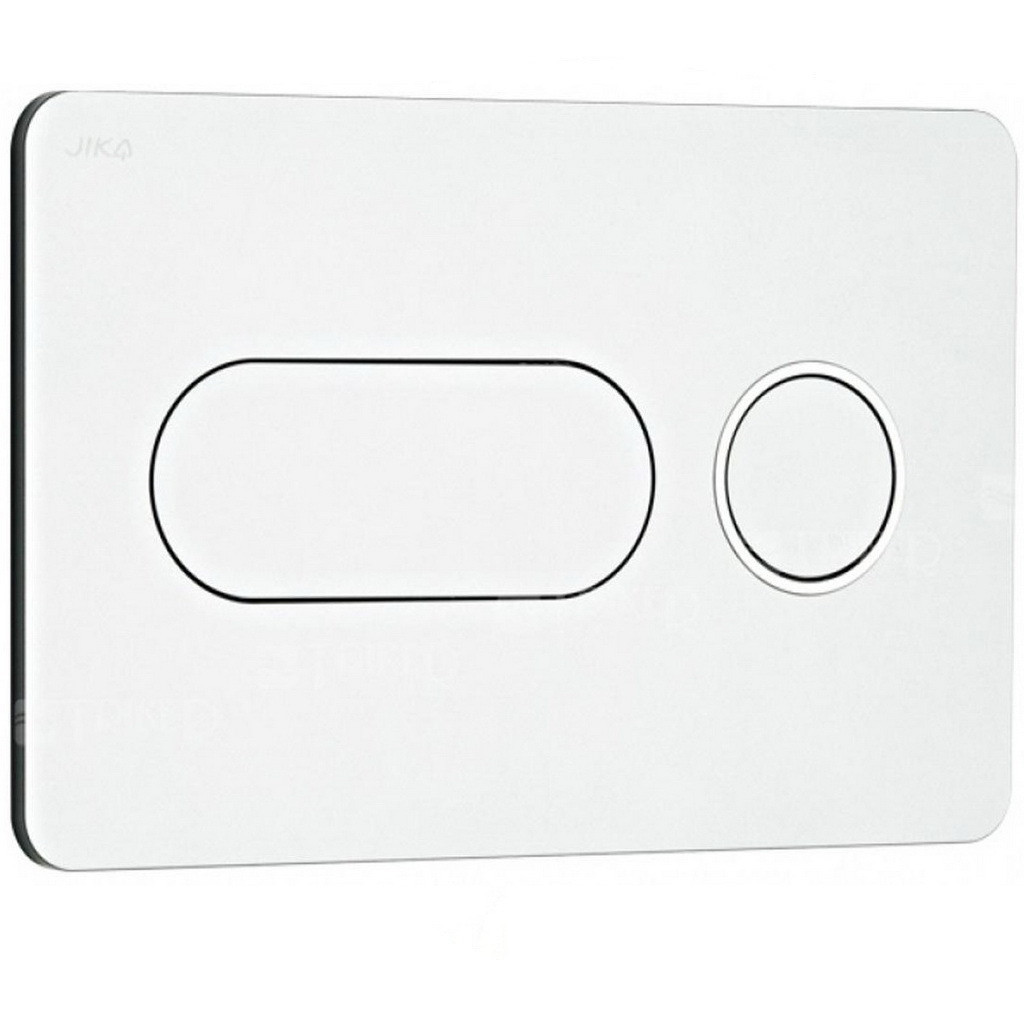Кнопка зливу для інсталяції JIKA подвійна хром 114413 H8936460040001, фото 1