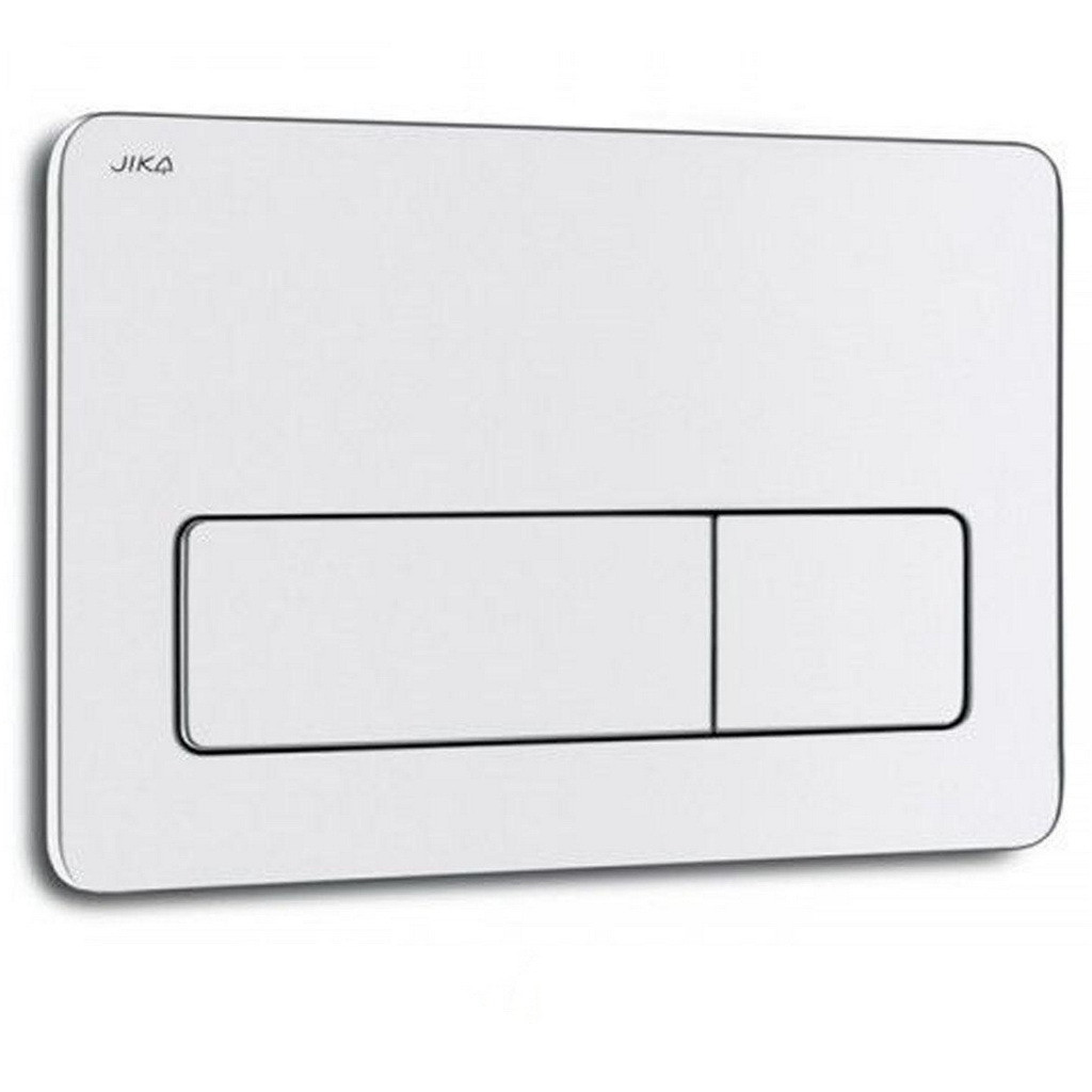 Кнопка зливу для інсталяції JIKA подвійна хром 114416 H8936630040001, фото 1