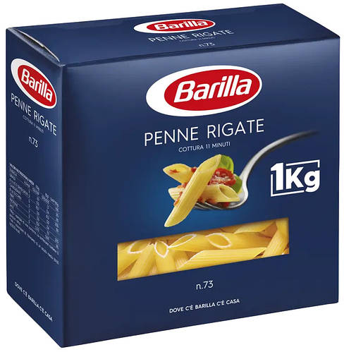 Макароны BARILLA Penne Rigate №73 , 1 кг (ID#1623802645), цена: 137 ...