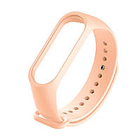 Ремешок Silicone Mi Band 5/6 Pink Peach (3)