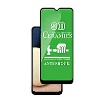 Захисне скло Ceramic Samsung A02/A02s/A03/A03s/A03 Core/A04/A04s/A04e/A04 Core/F02/F02s/F04 Black