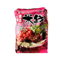 Рисовая Лапша Hezhong Rice Noodle Flavor со вкусом тушеной говядины 105г (15475)