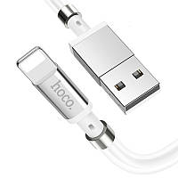 Кабель Hoco U91 Magic magnetic charging cable for Lightning White