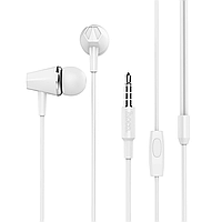 Наушники Hoco M34 honor music universal earphones with microphone White