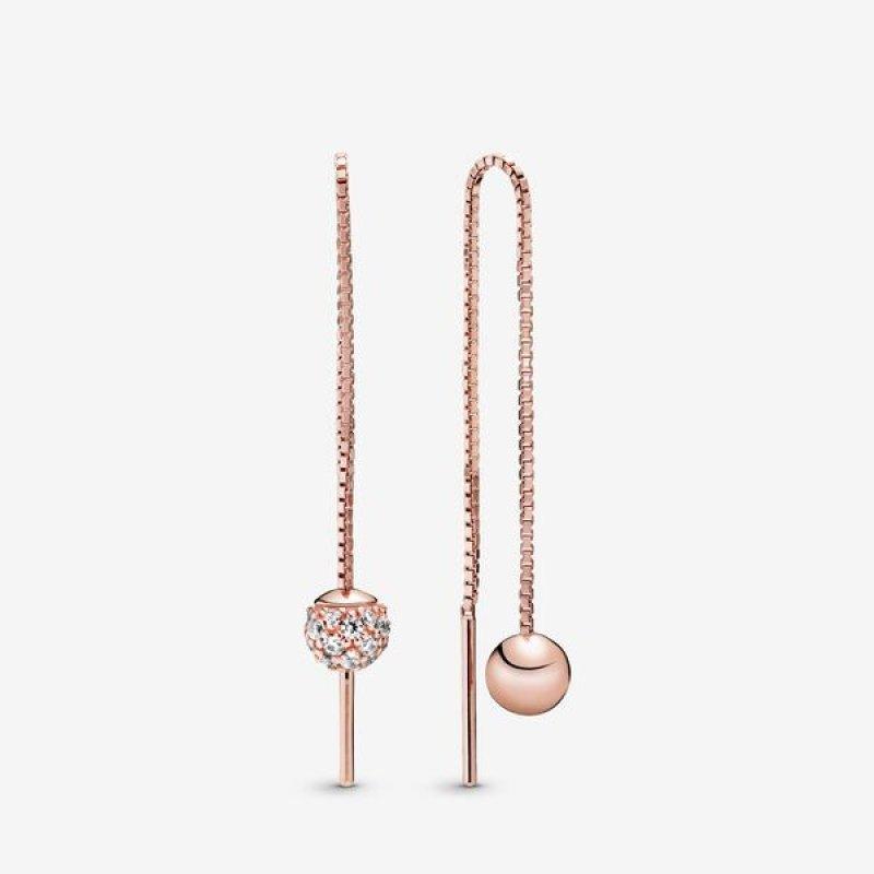 Срібні сережки Pandora 288325CZ