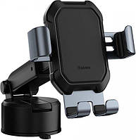 Холдер Baseus Tank gravity car mount holder with suction base Tarnish Black