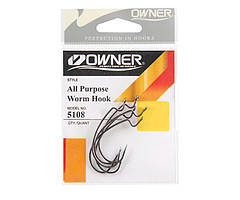 Гачки Owner Offset 5108 All Purpose Softbait Hook