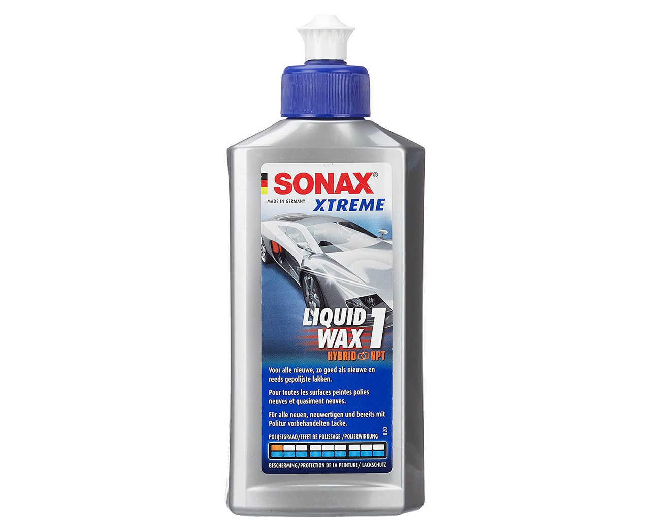 Фінішна поліроль з воском 250 мл SONAX XTREME Brilliantwax 1 Hybrid NPT (201100)