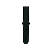 Ремешок Silicone 20 mm Watch Active/Galaxy S4 42 mm/Gear S2/Xiaomi Amazfit Black