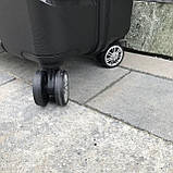 Дорожня сумка на 4х2 колесах Wings PP05 Чемодан з поліпропілену Валіза середня чемодан дорожный средний, фото 10