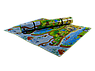 Дитячий термокилимок Мадагаскар 1.5х1.2м 12мм, фото 5