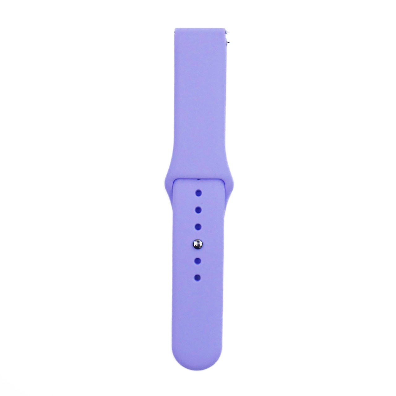 Ремінець Silicone 22mm Samsung Watch Gear S3/Samsung Watch 46mm/Xiaomi Amazfit Lilac