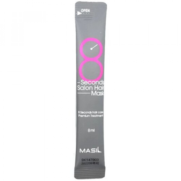MASIL 8 Seconds Salon Hair Mask Stick Pouch Відновлююча маска для волосся, 8 мл 1 стік. До 09/2025