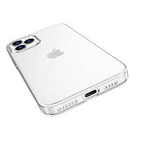 Чехол Silicone Case WS iPhone 12 Pro Max Прозрачный