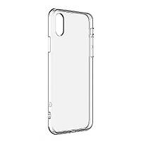Чехол Silicone Case WS iPhone X/XS Прозрачный