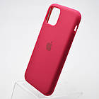 Чохол накладка Silicon Case Full cover для IPhone 11 Pro Rose red, фото 3