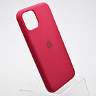 Чохол накладка Silicon Case Full cover для IPhone 11 Pro Rose red, фото 2