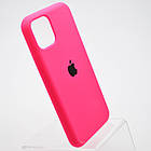 Чохол накладка Silicon Case Full cover для iPhone 11 Pro Hot pink, фото 3