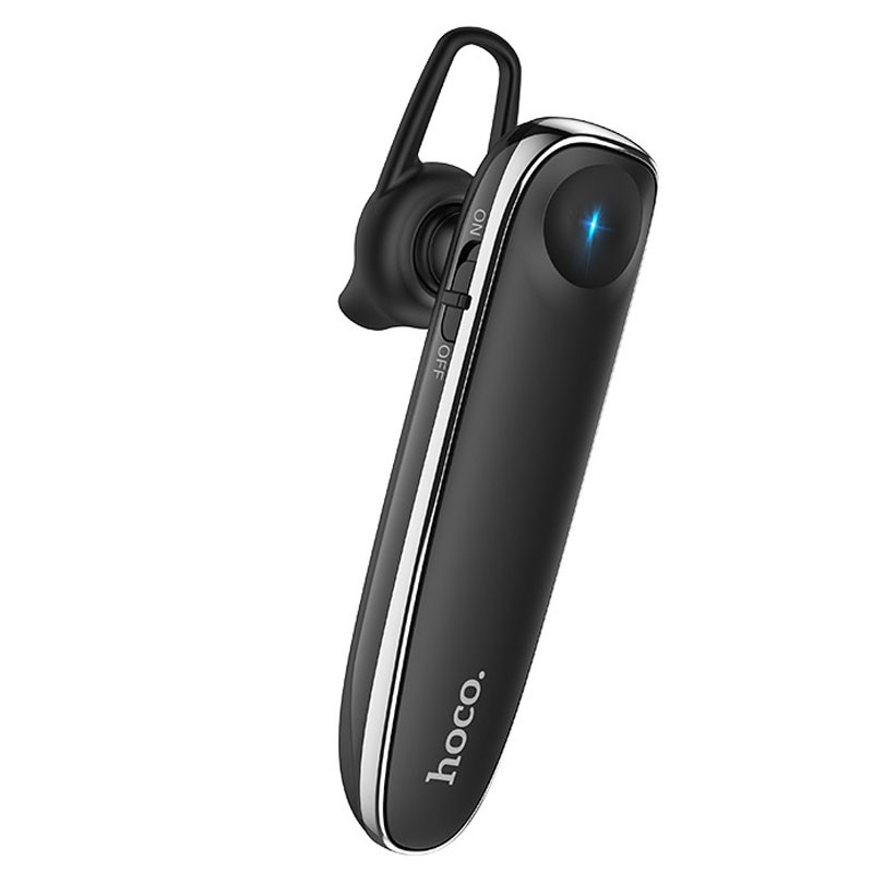 Bluetooth-гарнітура розмовна Hoco E49 Young business wireless headset Black