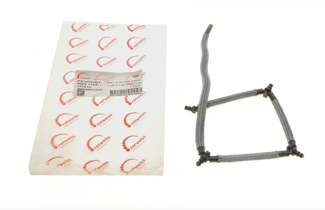Шланг обратки Peugeot Expert II 2.0Hdi  Rotwiss RWS1502, фото 1