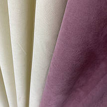 Штори мікровелюр Дует №450 пудра-крем, фото 5