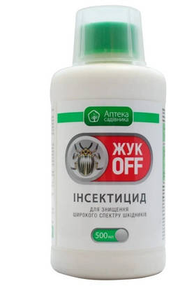 Жук оф (ЖукOFF) 500 мл, контактно-системний двокомпонентний інсектицид, УКРАВІТ, фото 1