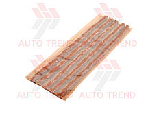 Шнур для ремонту безкамерної шини, товстий d6x200мм, коричневий, пластина 5 шт., FINGO